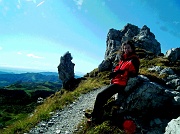 Salita dal Rif. Cazzaniga con giro ad anello allo Zuccone Campelli (2161 m.) e alla Cima di Piazzo (2057 m.) il 9 ottobre 2011 - FOTOGALLERY